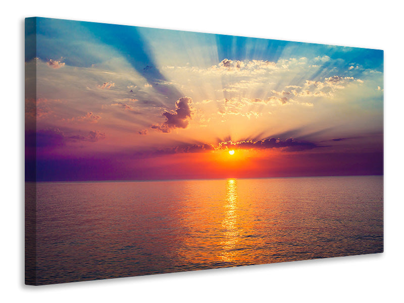 Canvas print Mystic Sunrise