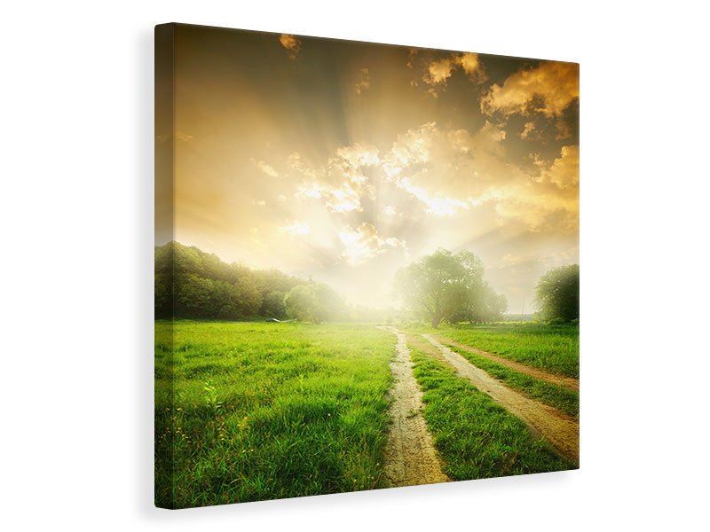 Canvas print Mystic Sunset