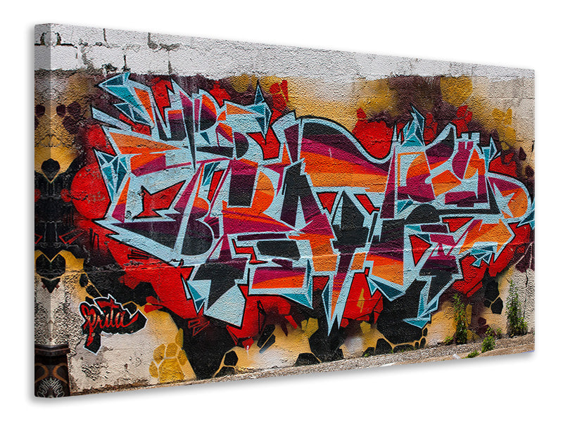 Canvas print New York Graffiti