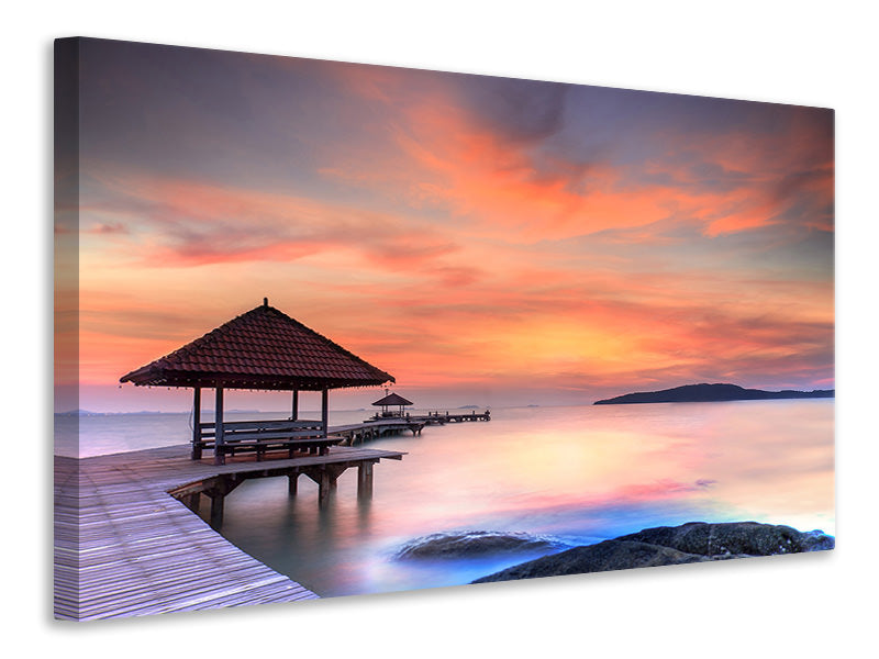 Canvas print Paradise Bridge
