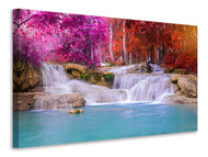 Canvas print Paradisiacal Waterfall