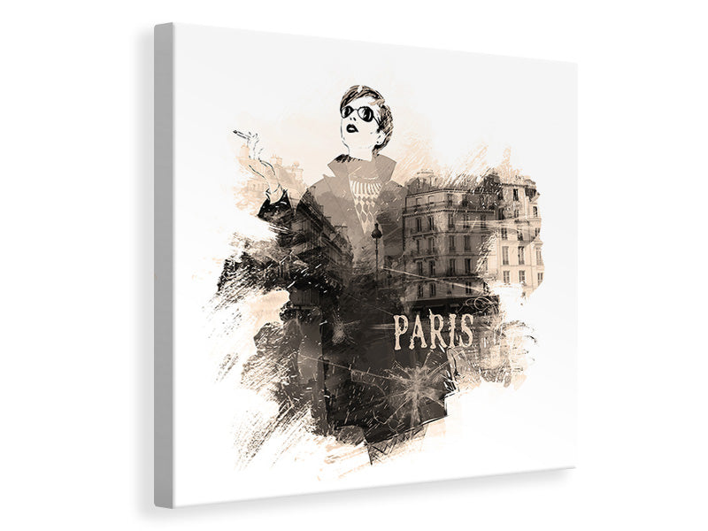 Canvas print Paris Model