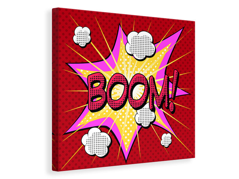 Canvas print Pop Art Boom