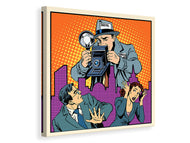 Canvas print Pop Art Paparazzi