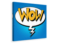 Canvas print Pop Art Speech Bubble