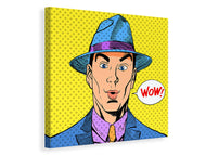 Canvas print Pop Art Wow