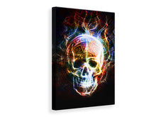 Load image into Gallery viewer, Canvas print Psychedelic Skull
