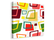 Canvas print Rectangles In Retro Style