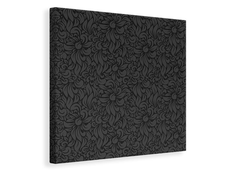 Canvas print Rococo Pattern