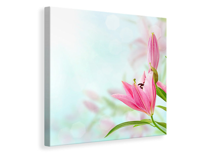 Canvas print Romantic Lilies