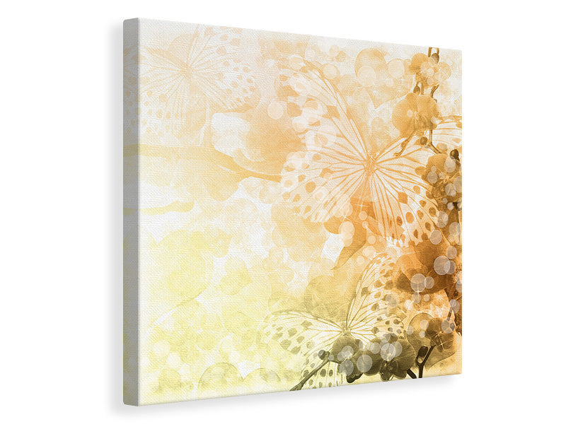 Canvas print Romantic Butterflies