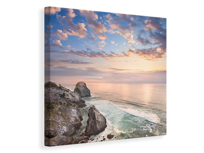 Canvas print Romantic Sunset By The Sea