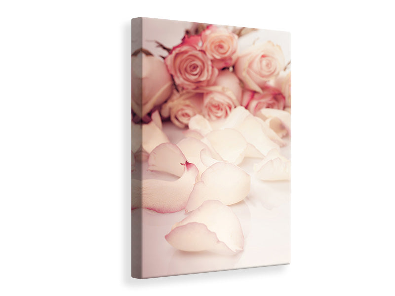 Canvas print Soft Rose Petals