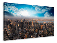Canvas print Skyline Over The Rooftops Of Manhattan