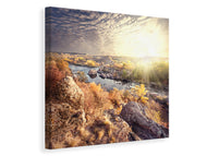 Canvas print Sunrise On The River