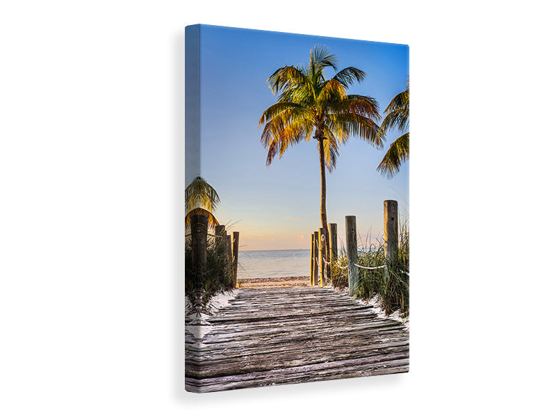 Canvas print Sunset