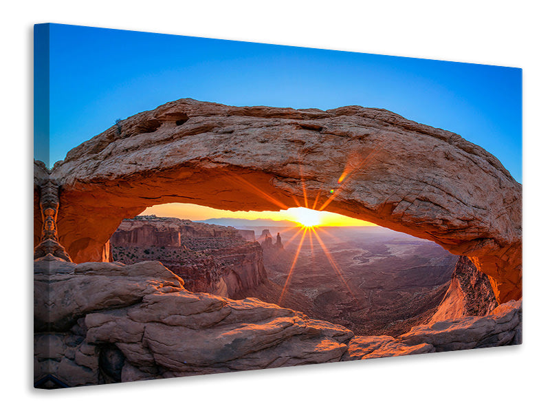 Canvas print Sunset At Mesa Arch