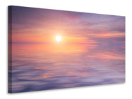 Canvas print Sunset by the Lake
