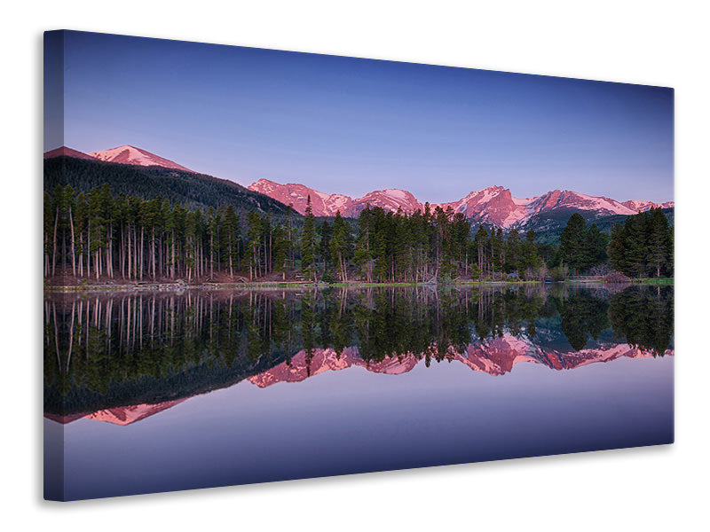 Canvas print Sprague Lake Rocky Mountains