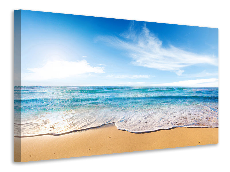 Canvas print Waves In The Sand
