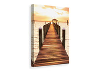 Canvas print Footbridge