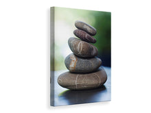 Load image into Gallery viewer, Canvas print Stone Stack
