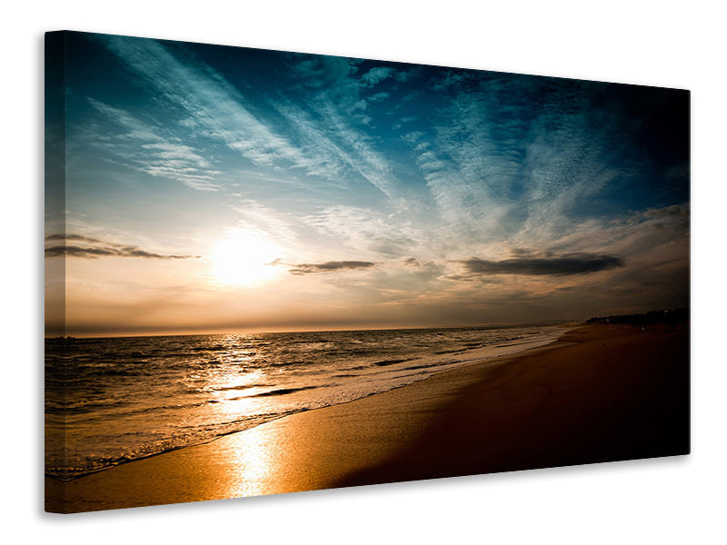 Canvas print Beach Walk