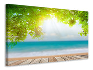 Canvas print Beach Terrace