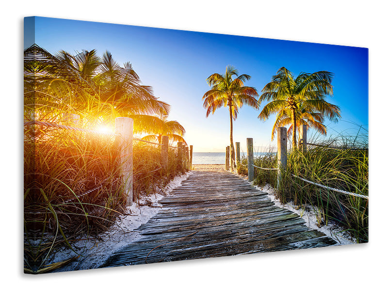 Canvas print Beach Away