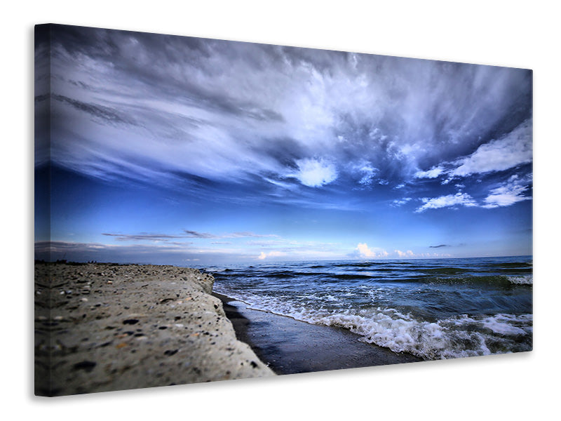 Canvas print Beach Waves