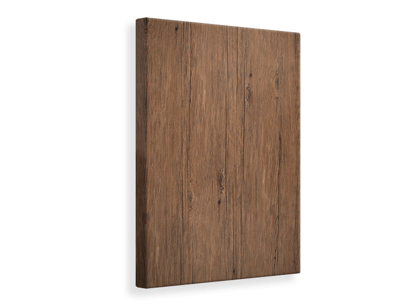 Canvas print Teak Wood