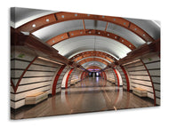 Canvas print Metro Station