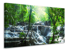 Load image into Gallery viewer, Canvas print Waterfall Agua Azul
