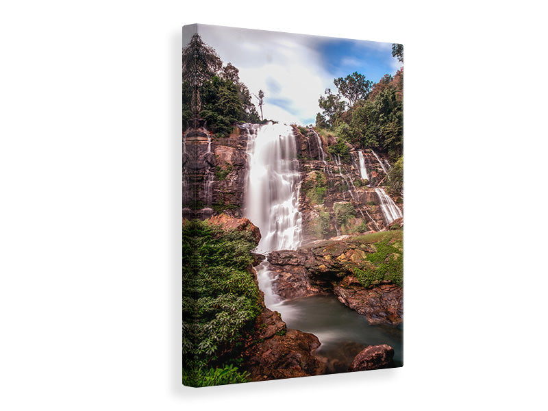 Canvas print Waterfall In Thailand