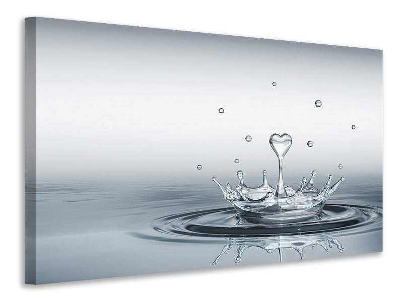 Canvas print Water Figure