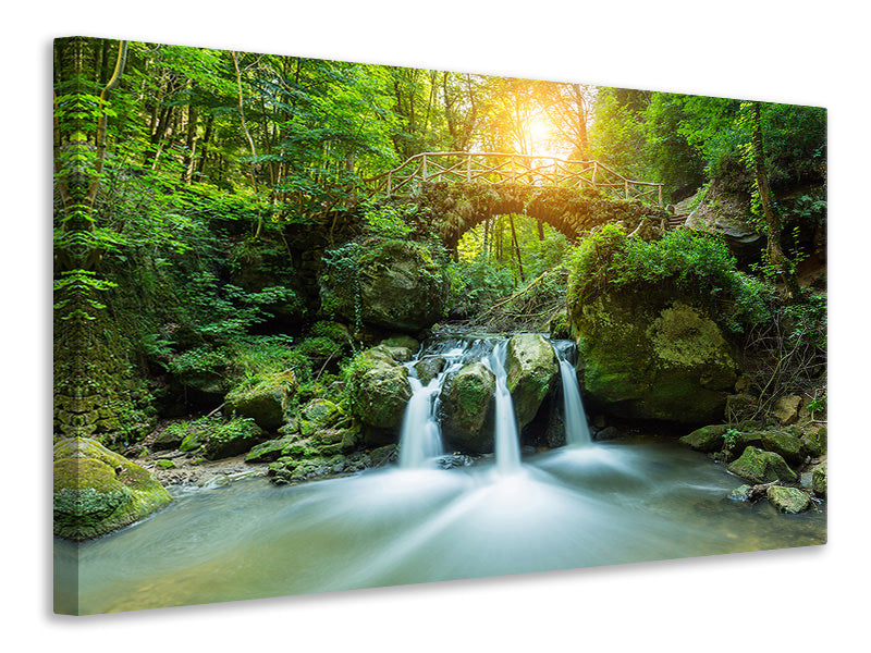 Canvas print Water Reflection