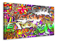 Canvas print Writings