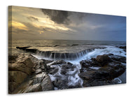 Canvas print Evening mood at the sea