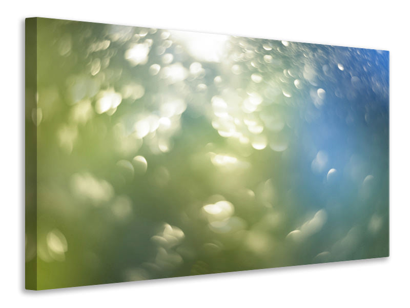 Canvas print Abstract points of light