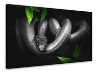 Canvas print Attention snake