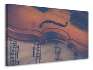 Canvas print Old violin