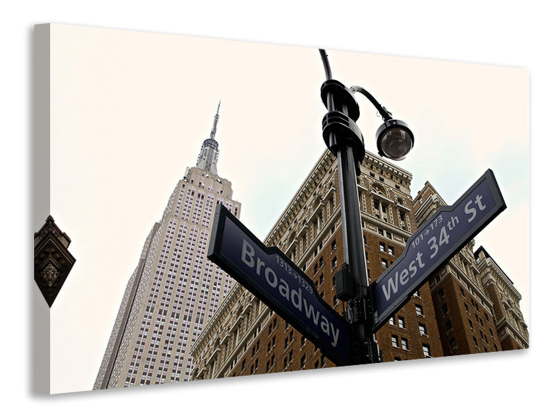 Canvas print On Broadway