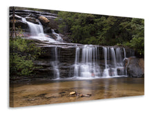 Load image into Gallery viewer, Canvas print At the end of the waterfall
