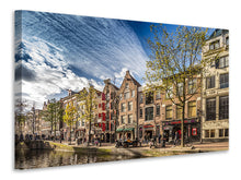 Load image into Gallery viewer, Canvas print At the canal
