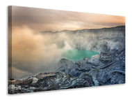 Canvas print At the volcano