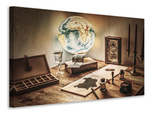 Load image into Gallery viewer, Canvas print Antique desk
