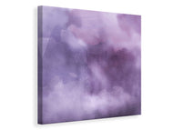 Canvas print Watercolor in purple