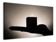 Canvas print Aroma candle