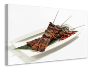 Canvas print Asian kebab