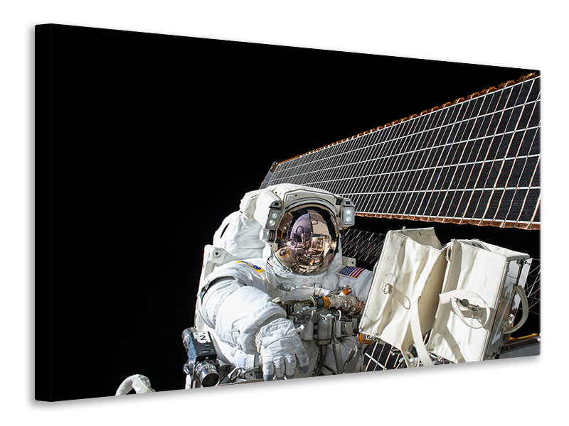Canvas print Astronaut at work